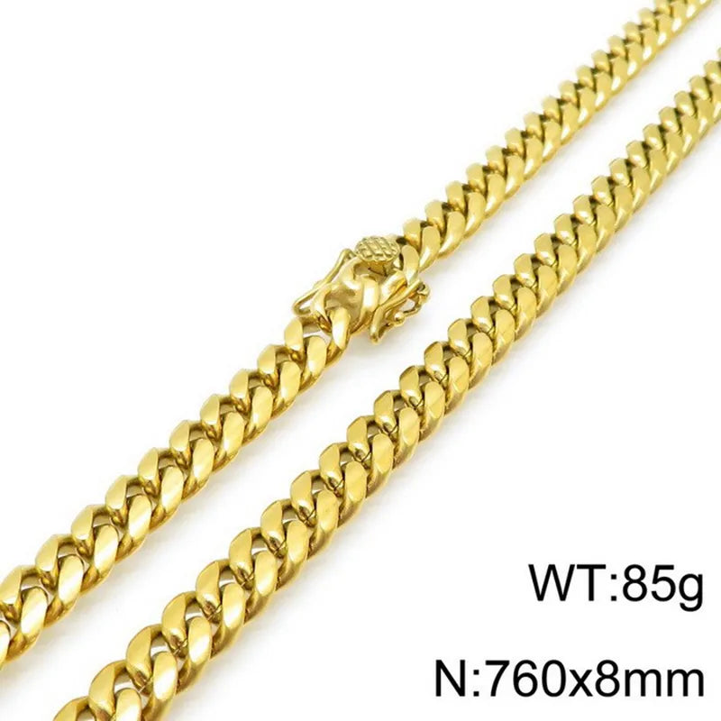 Gold 8mm76cm