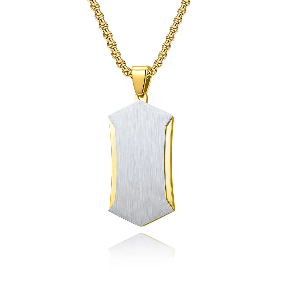 Single Pendant Gold