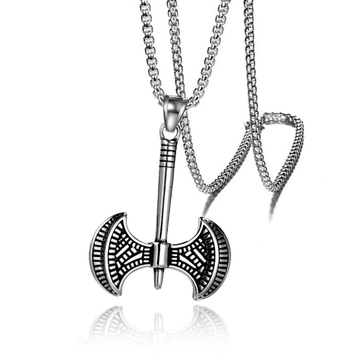 Axe Titanium Steel Necklace