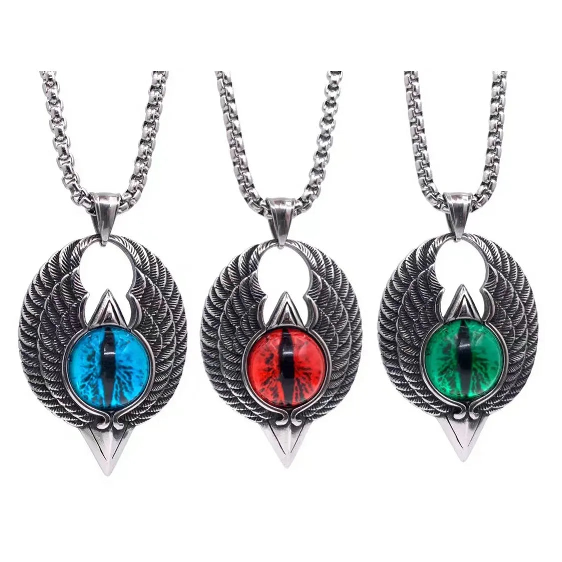 Best necklaces and pendants with art deco elements for a vintage, glamorous design-Hip-Hop Retro Color Block 304 Stainless Steel Men'S Pendant Necklace