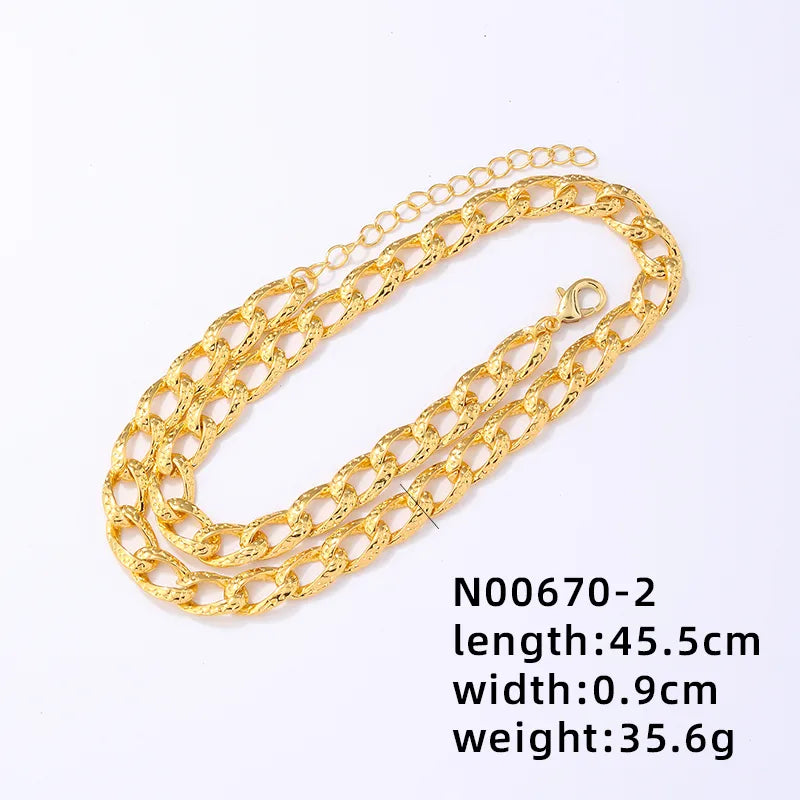 Gold Necklace 45cm