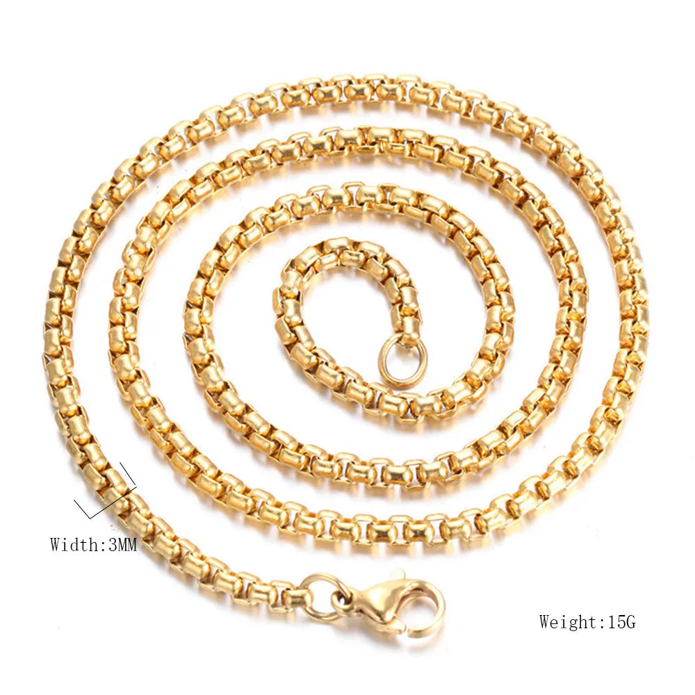 Single Necklace Gold