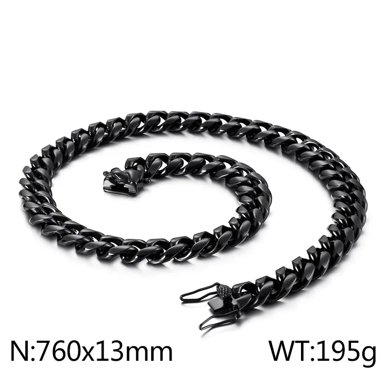 Black 13mm76cm