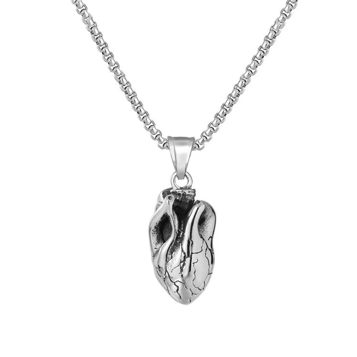 Heart Titanium Steel Necklace