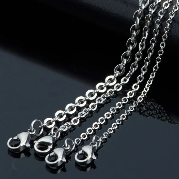 2mm Thick Length 45cm +5 Extension Chain