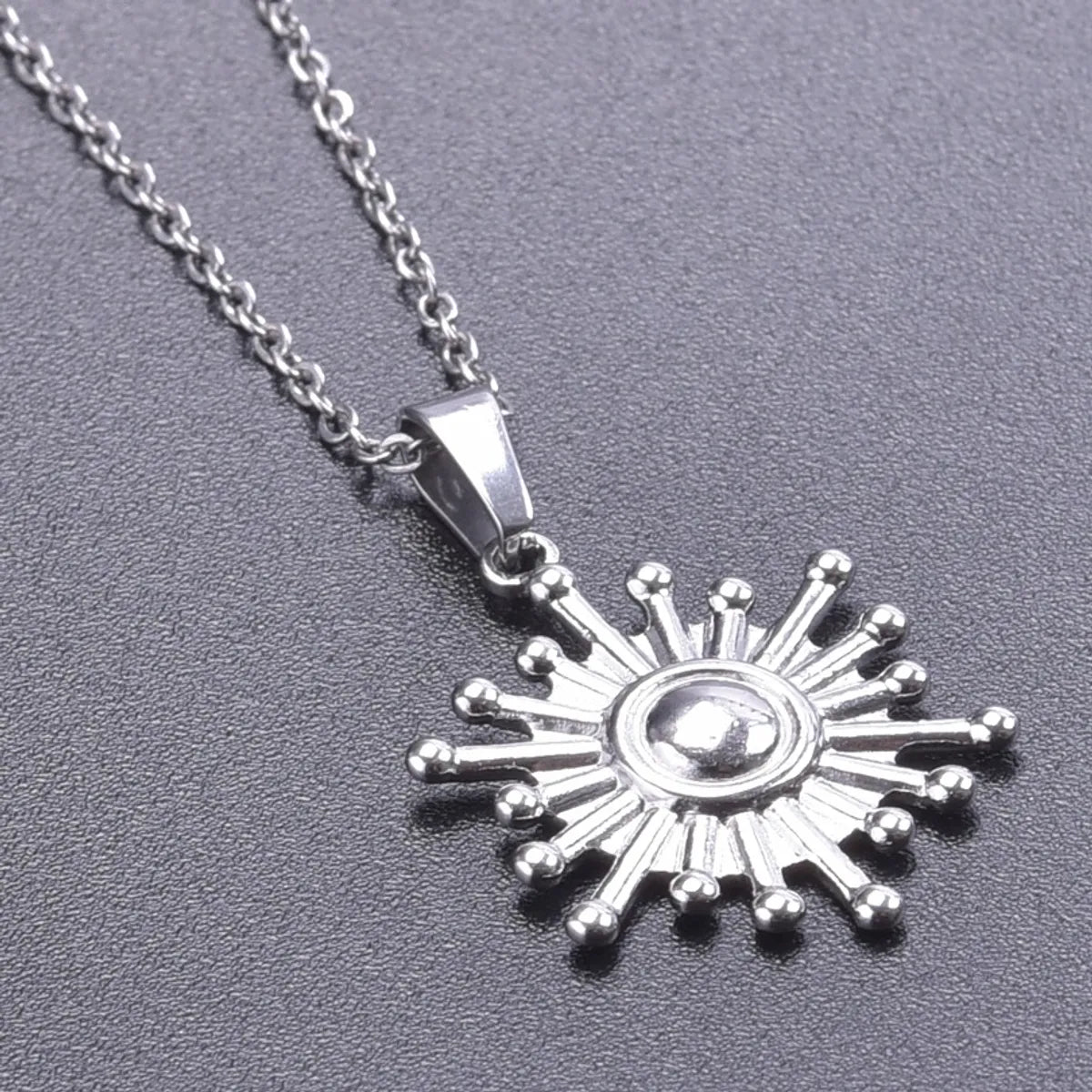 Steel Pendant Necklace