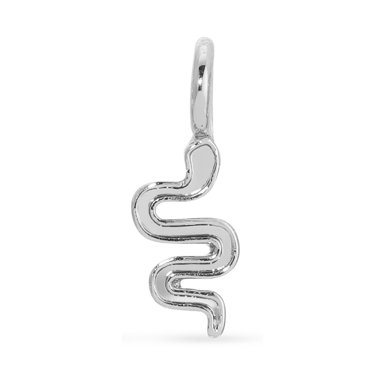 Charm Garden - Silver - Snake Charm