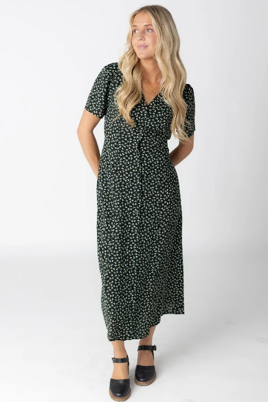 Plus size dresses for long days support fully -Sandals with toe protection -Plus size dresses with bold prints -Brass & Roe Caraway Tie Dress