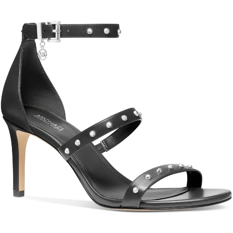 Trendy sandals for men with fabric straps and casual design for laid-back style-MICHAEL Michael Kors Womens Koda Leather Heels