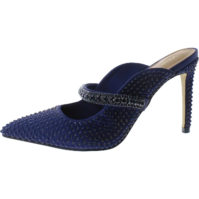 Comfortable sandals for women with plush straps and flexible soles for daily use-Kurt Geiger London Womens Duke Drench Embellished Heels