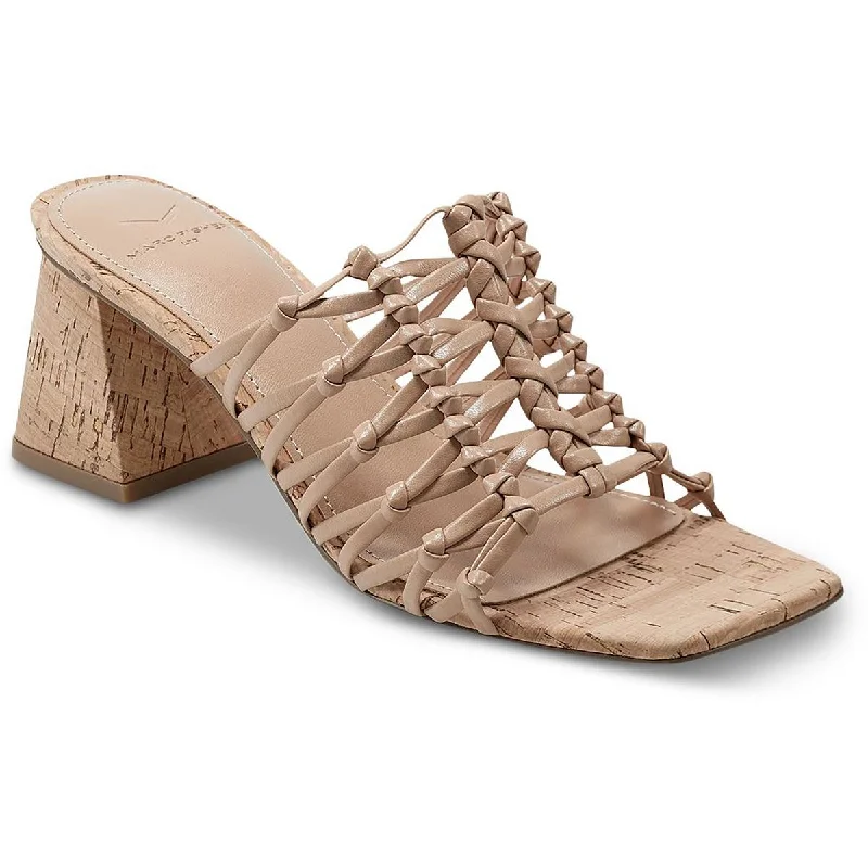 Stylish sandals for men with sporty design and adjustable straps for custom fit-Marc Fisher LTD Womens Colica  Cork Heels