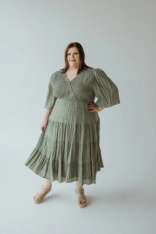 Plus size dresses for trendy vibes stay current -Sandals for women with bunions -Plus size dresses with pleats -FLUTTER SLEEVE TEXTURED MIDI-LENGTH DRESS