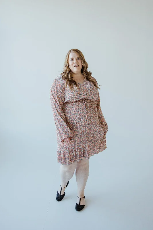 Plus size dresses for every mood adapt well -Sandals with bold and bright colors -Plus size dresses for a night out -BOHO FLORAL DRESS WITH RUFFLE HEM IN FESTIVE BLOOM