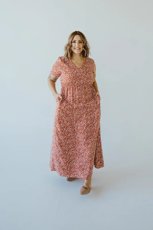 Plus size dresses with bright hues feel lively -Fashion-forward sandals for teens -Plus size dresses with open back -FEMININE FLUTTER SLEEVE MIDI LENGTH IN DAHLIA