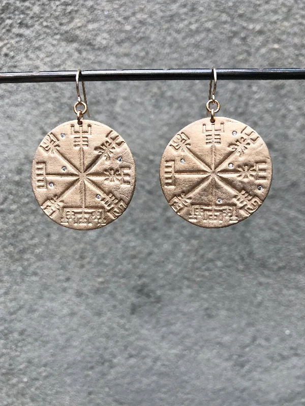 Adjustable Drop Earrings for Custom Fit -Wayfinder Earrings