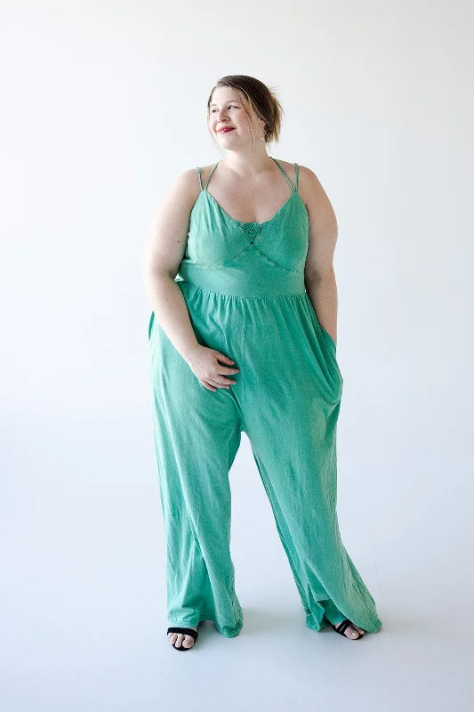 Plus size dresses with sturdy zippers stay secure -Elegant sandals for evening events -Plus size vintage dresses -KNIT JUMPSUIT WITH PEEK-A-BOO LACE