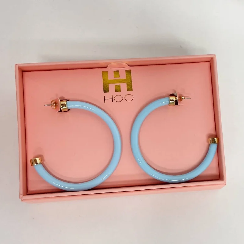 Indian Drop Earrings with Intricacy -Hoop Earrings In Turquoise